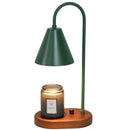 GobekUsa Electric Candle Lamp Warmer: Romantic Wooden Base Aromatherapy Light for Bedside Decor