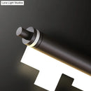 GobekUsa Modern Matte Metal Island LED Ceiling Light with Simple Acrylic Shade