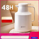 GobekUsa 1.5L Thermal Insulation Vacuum Coffee Pot Glass Liner - Large Capacity