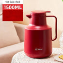 GobekUsa 1.5L Thermal Insulation Vacuum Coffee Pot Glass Liner - Large Capacity