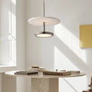 GobekUsa Black Stone Pendant LED Chandelier for Elegant Home Décor