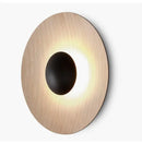 GobekUsa Ginger Round Wall Lamp: Nordic Design Loft Lamp for Bedroom, Office, Aisle