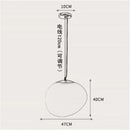 GobekUsa Gregg Glass Pendant Light, Modern LED Hanging Lamp for Dining Kitchen Loft