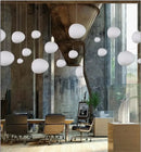 GobekUsa Gregg Glass Pendant Light, Modern LED Hanging Lamp for Dining Kitchen Loft