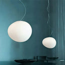 GobekUsa Gregg Glass Pendant Light, Modern LED Hanging Lamp for Dining Kitchen Loft