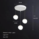 GobekUsa Gregg Glass Pendant Light: Stylish LED Hanging Lamp for Dining Kitchen LOFT.