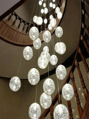 GobekUsa Crystal Ceiling Chandelier for Modern Loft Living Room, Home, Hotel, Kitchen, Bedroom Lighting