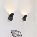 GobekUsa Modern Metal Bracket LED Bedside Wall Mount Light in Elegant Black/Gold/Coffee Finish