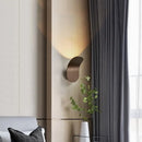 GobekUsa Modern Metal Bracket LED Bedside Wall Mount Light in Elegant Black/Gold/Coffee Finish