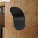 GobekUsa Modern Metal Bracket LED Bedside Wall Mount Light in Elegant Black/Gold/Coffee Finish