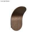 GobekUsa Modern Metal Bracket LED Bedside Wall Mount Light in Elegant Black/Gold/Coffee Finish