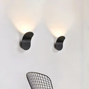 GobekUsa Modern Metal Bracket LED Bedside Wall Mount Light in Elegant Black/Gold/Coffee Finish
