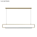 GobekUsa Modern Metal LED Ceiling Pendant Light for Dining Table and Island