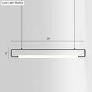 GobekUsa Modern Metal LED Ceiling Pendant Light for Dining Table and Island