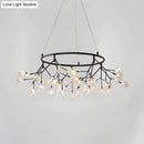 GobekUsa Modern Metal LED Dining Room Chandelier - Elegant Hanging Pendant Light