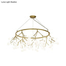 GobekUsa Modern Metal LED Dining Room Chandelier - Elegant Hanging Pendant Light