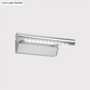 GobekUsa Modern Metal LED Vanity Light in Chrome with Warm/White Light