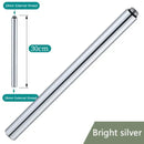 Modern metal shower head extension pipe bathroom accessory by Decorbites