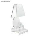 GobekUsa Modern Metal Trapezoid Wall Sconce Light for Bedroom - White Lighting Fixture
