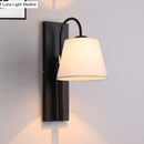 GobekUsa Modern Metal Wall Lamp with Conical Shade - Wall Mounted Light Fixture for Living Room
