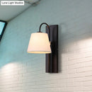 GobekUsa Modern Metal Wall Lamp with Conical Shade - Wall Mounted Light Fixture for Living Room