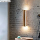 GobekUsa Modern Metal Wall Mounted Bedside Lamp - Stylish Tubular Black Lighting Ideas