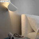 GobekUsa Modern Metal Wall Sconce Light for Bedroom - Foldable Design, 1-Light, Black/Grey/Silver