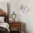 GobekUsa Modern Metal Wall Sconce Light for Bedroom - Foldable Design, 1-Light, Black/Grey/Silver