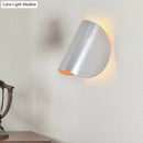 GobekUsa Modern Metal Wall Sconce Light for Bedroom - Foldable Design, 1-Light, Black/Grey/Silver