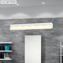 GobekUsa Modern Metal Wave Design LED Vanity Light Fixture, Wall Mounted Lamp in Warm/White Light, 16"/23.5" W