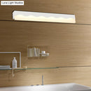 GobekUsa Modern Metal Wave Design LED Vanity Light Fixture, Wall Mounted Lamp in Warm/White Light, 16"/23.5" W