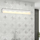 GobekUsa Modern Metal Wave Design LED Vanity Light Fixture, Wall Mounted Lamp in Warm/White Light, 16"/23.5" W