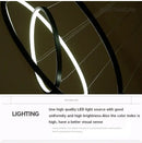 GobekUsa Circle Rings LED Pendant Lamp, Modern Fashion Light for Living Room & Dining Room