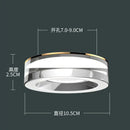Modern metallic crystal led ceiling spotlight bedroom light fixtures by Decorbites