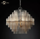 GobekUsa Emile Round LED Chandelier for Dining & Living Room Lighting