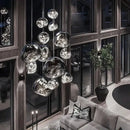 GobekUsa Glass Pendant Lights: Nordic Kitchen Bedroom Living Room Dining Chandeliers Fixture