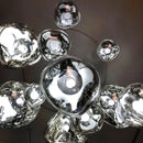 GobekUsa Glass Pendant Lights: Nordic Kitchen Bedroom Living Room Dining Chandeliers Fixture