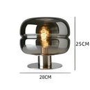 GobekUsa Elegant Bedroom Table Lamp - Modern Minimalist Scandinavian Design