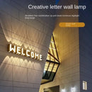 GobekUsa LED Up Down Digital Wall Light for Shop Store Porch Advertising