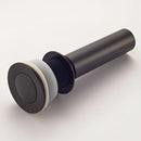 Modern metallic pop up bathroom basin waste – bathroom sink drain by Decorbites