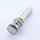 Modern metallic pop up bathroom basin waste – bathroom sink drain by Decorbites