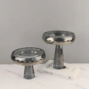 GobekUsa Geometric Glass Fruit Bowl Jewelry Storage Tray Home Decoration Tray