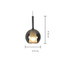 GobekUsa Designer Glass Chandelier Pendant Light for Dining Room Kitchen Loft Home Decor
