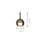 GobekUsa Designer Glass Chandelier Pendant Light for Dining Room Kitchen Loft Home Decor