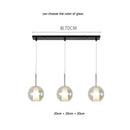 GobekUsa Designer Glass Chandelier Pendant Light for Dining Room Kitchen Loft Home Decor