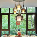 GobekUsa Designer Glass Chandelier Pendant Light for Dining Room Kitchen Loft Home Decor