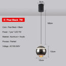 GobekUsa LED Pendant Lights: Modern Chandeliers for Bedroom, Kitchen, and Bathroom