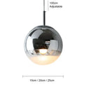 GobekUsa Ball Pendant Lights Modern Nordic Chandeliers for Bedroom Living Room