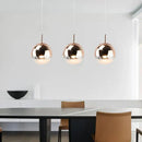 GobekUsa Ball Pendant Lights Modern Nordic Chandeliers for Bedroom Living Room