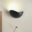 GobekUsa Modern Metallic Wall Washer Light - LED Black/White Wall Sconce for Bedside with Warm/White Lighting